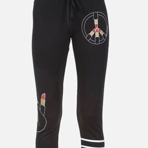 Lauren moshi Jess lipstick peace sweatpants New with the tags extra small